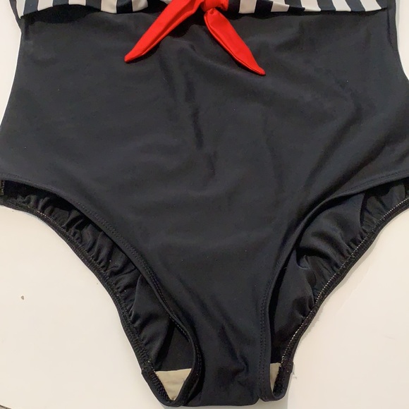 Vintage Shore Shapes Retro Pinup Swimsuit - Picture 3 of 11